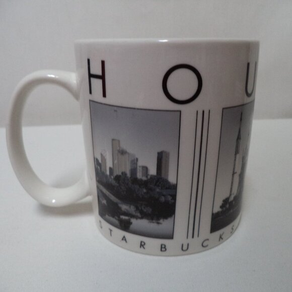 Starbucks City Scene 2015 Collection HOUSTON Barista Series Cup Mug micro dish - Picture 1 of 12